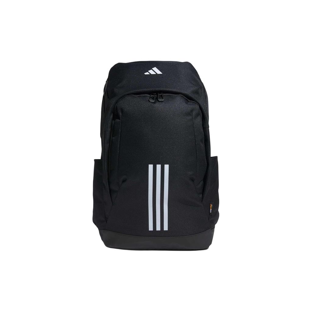 adidas Черный Унисекс Рюкзак из Полиэстера с Принтом Логотипа спереди IK4800