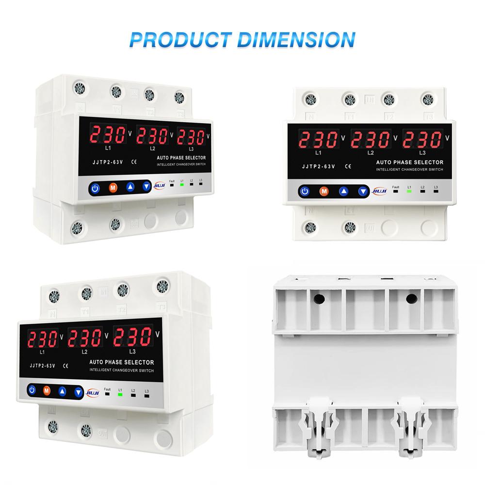 Многофункциональный 3P преобразователь напряжения на базе микроконтроллера, измеритель напряжения с цифровым дисплеем, регулируемый