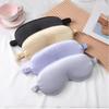 Imitated Silk Sleep Mask,3D Contoured No Pressure Eye Covers,Soft Blindfold For Sleeping,Luxury Silk Sleep Eye Mask