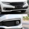 Для Honda Civic автомобиля передний бампер противотуманная фара крышка рамка противотуманная фара накладка крышка