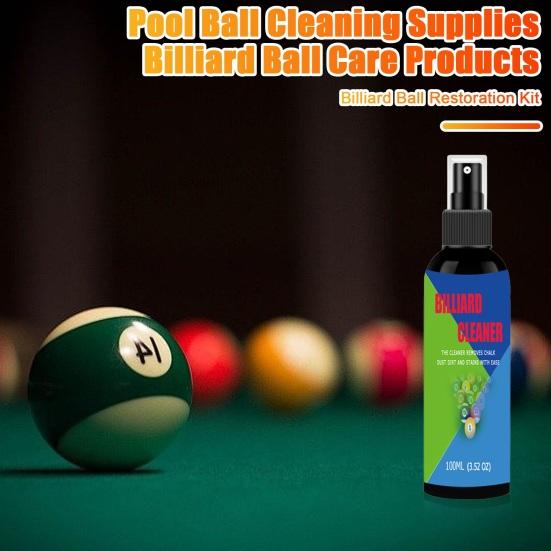 Чистящее средство для бильярдных шаров в виде спрея Компактный портативный простой в использовании Широкое применение Полировка бильярдных шаров в виде спрея Чистящее средство
