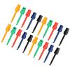 20Pcs Large Test Hook Clip Grabber Test Probe for Electronic Testing Multimeter AccessoriesLarge