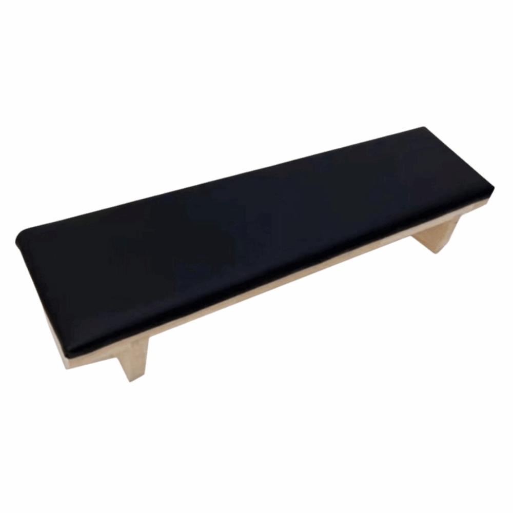 Wooden Base Beveled Hand Pillow Tilt Design Nail Art Stand Nail Arm Rest Cushion Nail Accessories