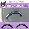 SEIWA Kuromi Sanrio Стеганое рулевое колесо Подходит для автомобилей от Подходит для Kei и стандартных Легкое защитное рулевое колесо Официально лицензировано Kuromi