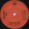 7-дюймовая пластинка BROTHERLY LOVE Weekend Love Affair SCBS2004 CBS 1974 Великобритания SoulFunk Б/у