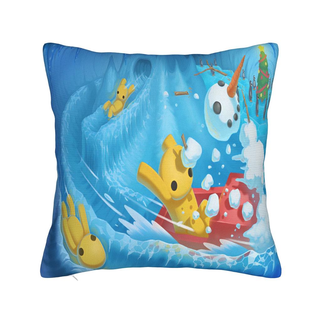 Home Decoration Wobbly Life Online Game Pillowcase Accessories Pillow Covers Square Multiple Sizes