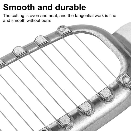 Резак для масла, нарезка для сыра, нержавеющая сталь, быстрая и легкая режущая сетка для контроля порций, нарезка для яиц, фруктов, кухонный инструмент для точной нарезки