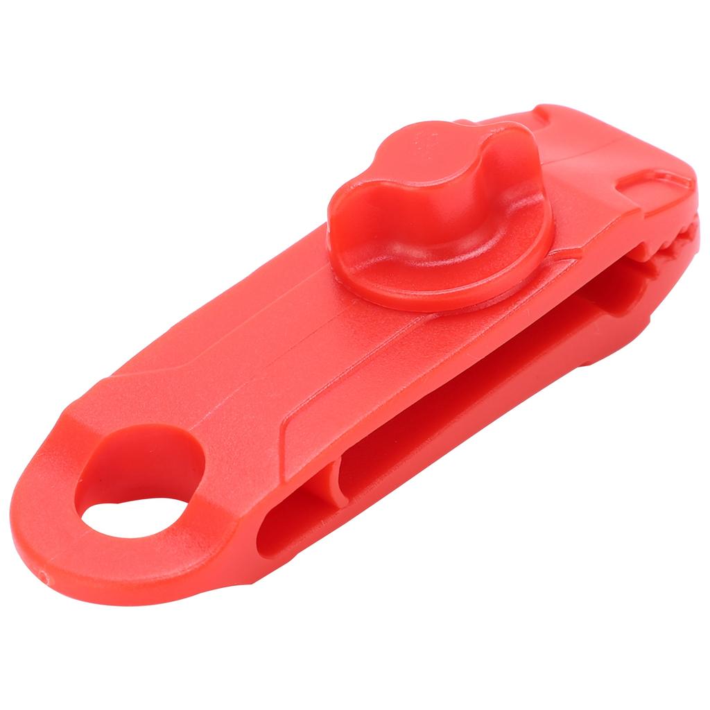 Outdoor Camping Windproof Tent Buckle Clip for Awning and Plastic Tarp Curtain ClipRed