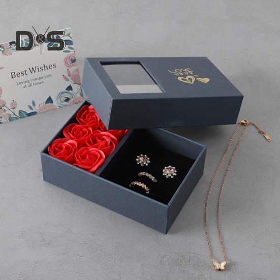 Вечная подарочная коробка с розами, консервированные цветы, шкатулка для украшений для женщин, жен, мам, на день рождения, на день матери, на день святого валентина, на рождество