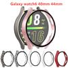 Hard Edge Shell For Samsung Galaxy Watch6 40mm 44mm Protective Cover Tempered Film Protector Case For Galaxy Watch 6 44 40mm Watch Accessories