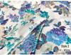 Floral Satin Print Cheongsam Pajamas with Ribbon Headdress and Lantern Kimono Quilt Fabric