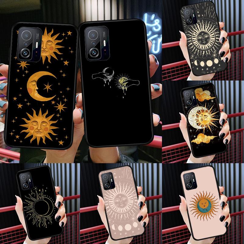 Чехол 'Солнце Луна' для Xiaomi POCO X7 Pro X3 X5 X6 F3 F5 F6 M6 Pro 11T 12T 13T 14T Pro 13 14 Ultra