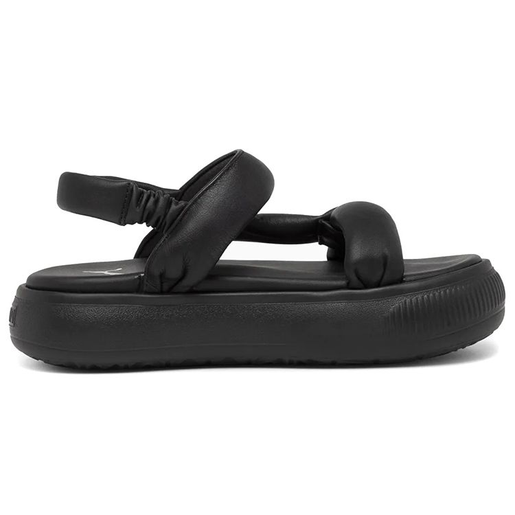 Puma Замшевые сандалии Mayu Summer на платформе Черные женские кроссовки Белые 383379-02