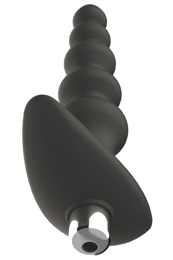 Plug Anal Vibrant Noir En Silicone Ws Nv529