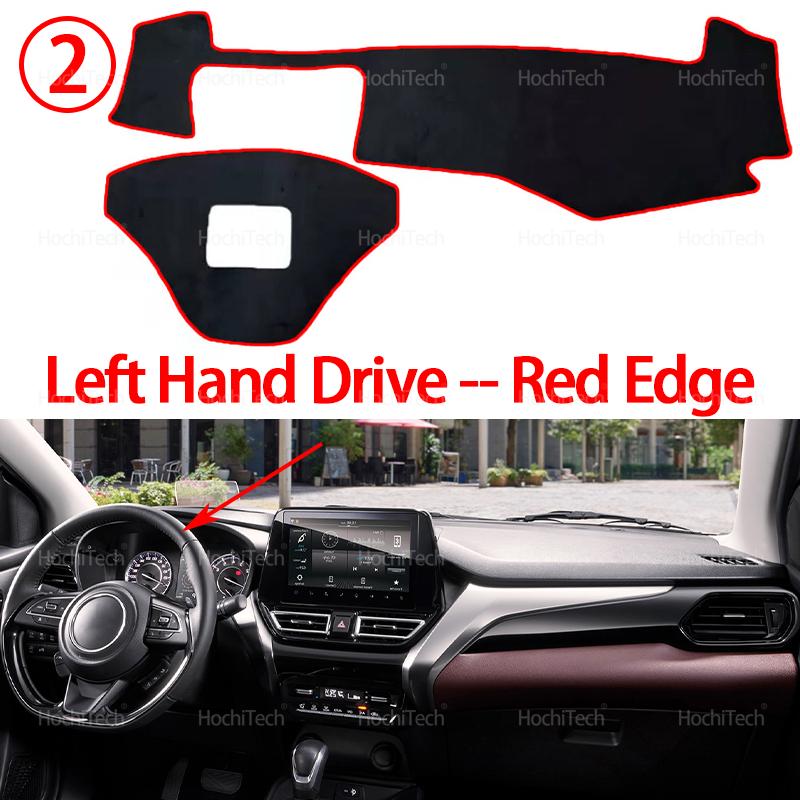 Auto Dashboard Cover Dash Mat Board Pad Carpet Dashmat Anti-UV Mats For Suzuki FRONX Starlet Cross WDB3S WEB3S 2023 2024-Present