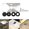 Multifunctional Router Table Insert Plate Woodworking Benches Aluminium Wood Router Trimmer Models