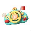 Electric Steering Wheel Toy Educational Musical Interactive Learning My First Driving for Infant