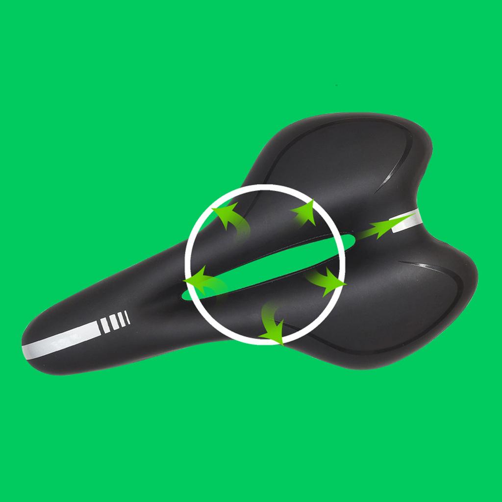 Нескользящие Дышащие Велосипедные Седла Сиденья Подушка Замена Мягкие Велосипедные Сиденья Подушки Силиконовые Велосипедные Седла Легко Устанавливаются