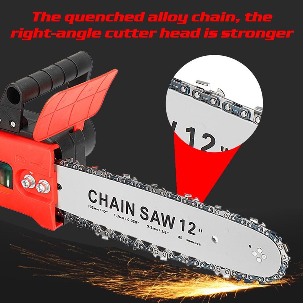 3200 Вт 12-дюймовый кронштейн для электрической бензопилы, аккумуляторная цепная пила, деревообрабатывающий станок, деревообрабатывающие инструменты для батареи Makita 18 В