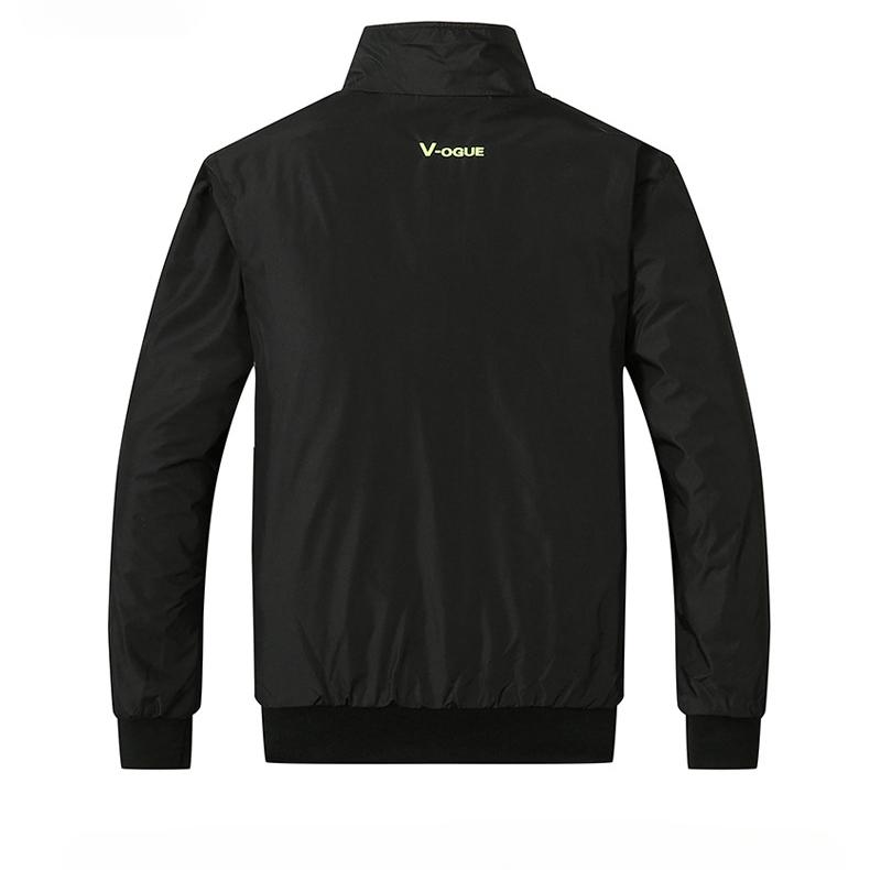 Весенне-осеннее мужское двустороннее пальто, рабочий костюм, повседневная спортивная свободная куртка