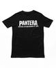 Pantera Kicks Everybody Мужская футболка Музыка Классический Концертный Группа Футболка Новая Черная