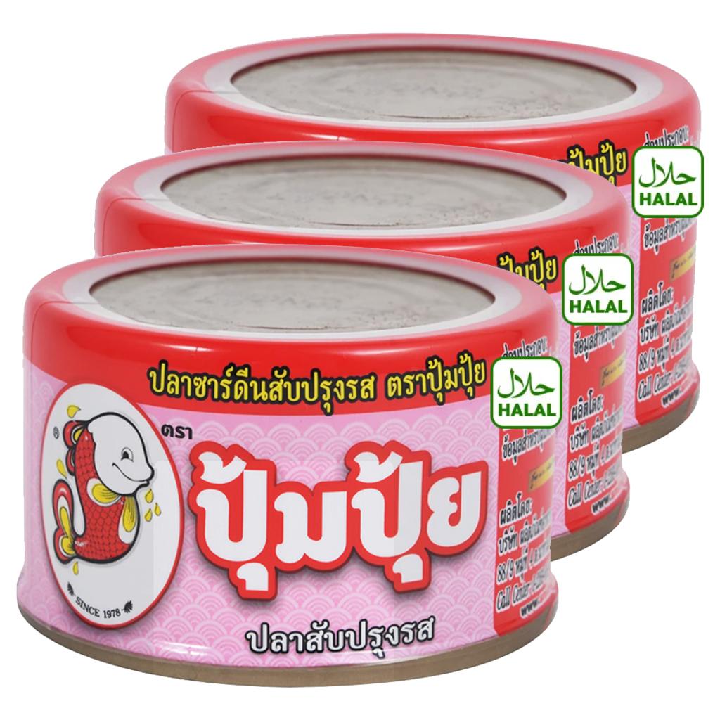 Рыбная паста POMPUI 80 г. х 1 / 3 / 6 шт - Тайский вкус, Сделано в Таиланде