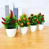 Fake Potted Plants Realistic Micro Landscape Delicate Courtyard Simulated Plants Bonsai for Parterre
