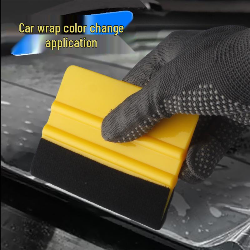 Невидимый большой пластиковый инструмент-ракель для оклейки автомобилей пленкой