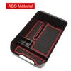 For Toyota RAV4 XA50 2019 2020 2021 2022 2023 2024 ABS Car Central Armrest Storage Box Center Console Flocking Organizer Tray