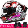 Перчатки + шарф, двухлинзовый шлем с полным покрытием для мужчин и женщин, всесезонный защитный шлем