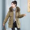 Съемная хлопковая одежда Женская новая свободная утолщенная с меховой подкладкой Хлопковая куртка