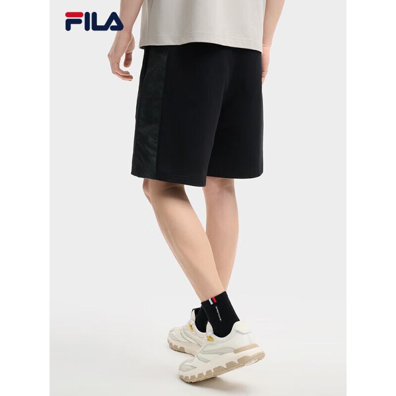 FILA Men's Knit Spliced Casual Shorts