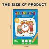 Stick Figures Exercise Time Cognition Book Painting Stationery Interactive Game Book Tracing DIY Drawing Learning Book Boys Girl