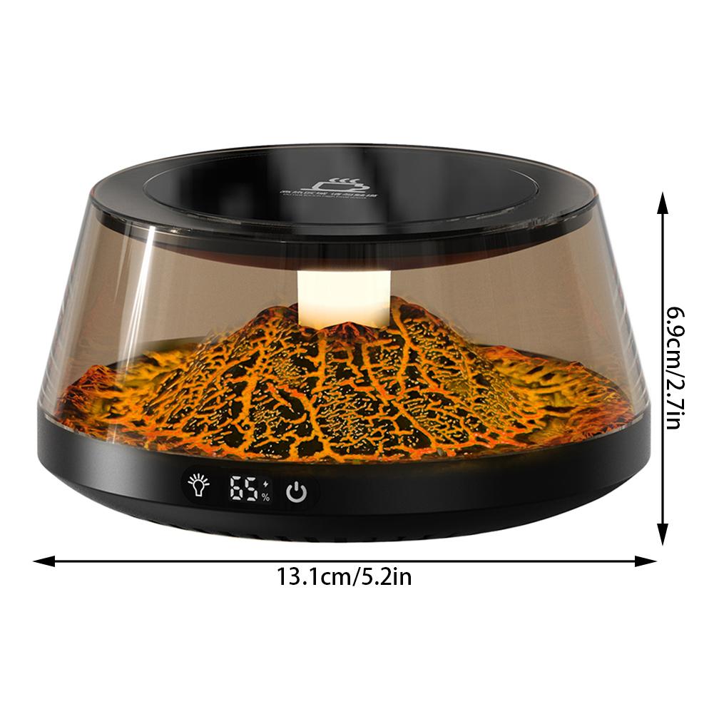 Volcanic Lavas Mug Warmers Constants Temperature Heating Coaster For Home/Office