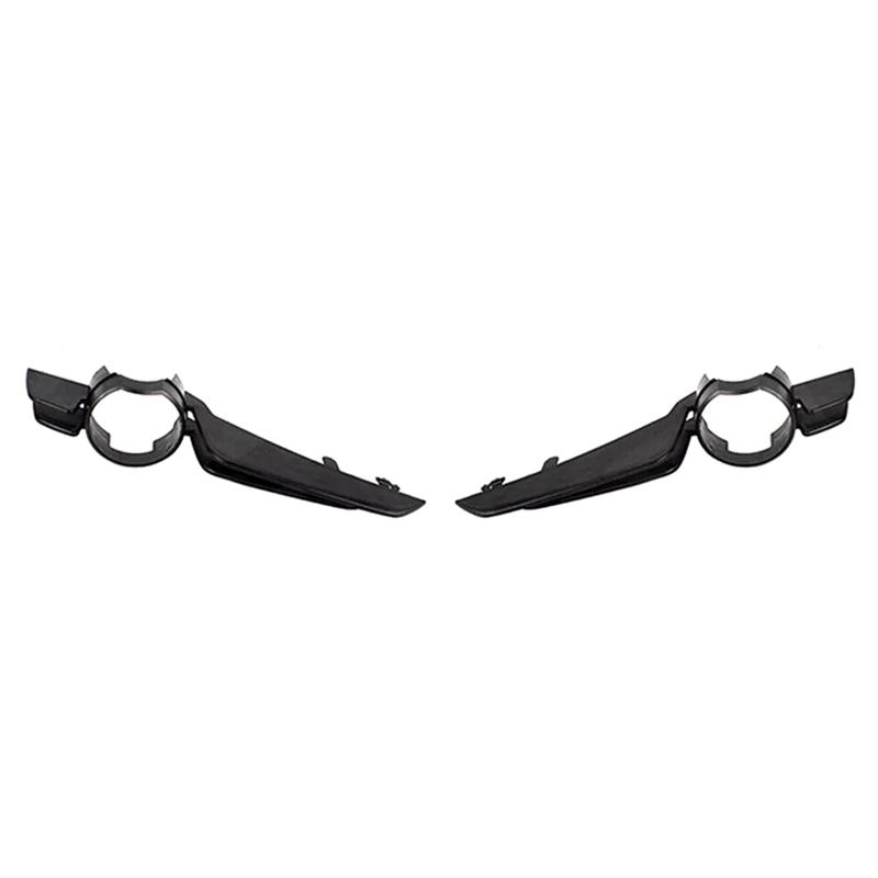 НОВИНКА-1 пара Накладка на противотуманную фару переднего бампера автомобиля для BMW 3 серии E46 323Ci 2000-2003 51118204358 51118204357