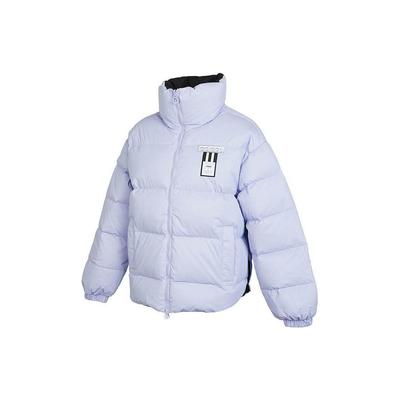 Оригиналы FW22, однотонная двусторонняя спортивная теплая нейлоновая винтажная куртка на утином пуху, женская верхняя одежда, синий, черный, HS9499