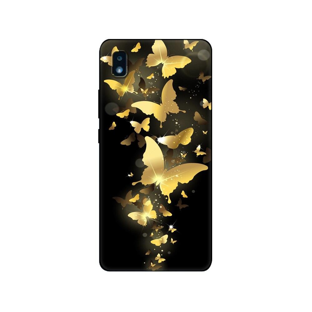 Для ZTE Blade 20 Смарт-чехол для телефона Задняя крышка для ZTE Blade L210 L8 Axon 11 SE 5G Чехол Черный ТПУ Чехол Розовый Аниме Космическая машина