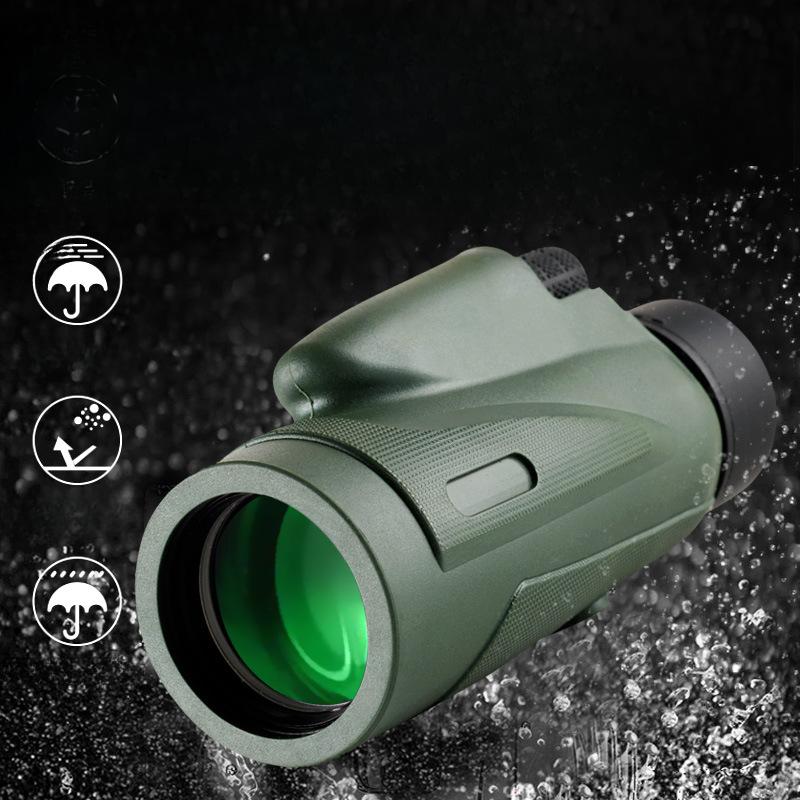 Монокуляр высокой четкости 12x50 для концертов, прямые поставки с фабрики, портативный наружный телескоп