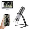 Ninyoon USB Microscope, 4K WiFi Microscope with Improved Stand, Compatible with iPhone, Android, and PC, 50-1000X USB Digital Microscope with