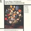 LP Record GEORG PHILIPP TELEMANN, WINSCHERMAN - Die Kleine KAMMERMUSIK OW7799MC BAREN REITER MU 1979 Japan Classical Used