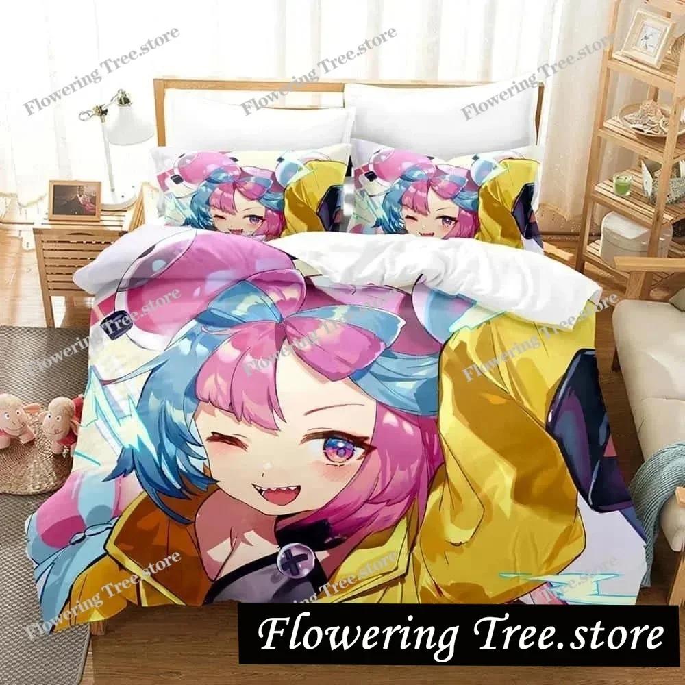 Аниме Kawaii Girs Iono Постельное белье Single Twin Full Queen King Size Кровать Комплект для взрослых и детей Спальня Пододеяльник Наборы для домашнего текстиля