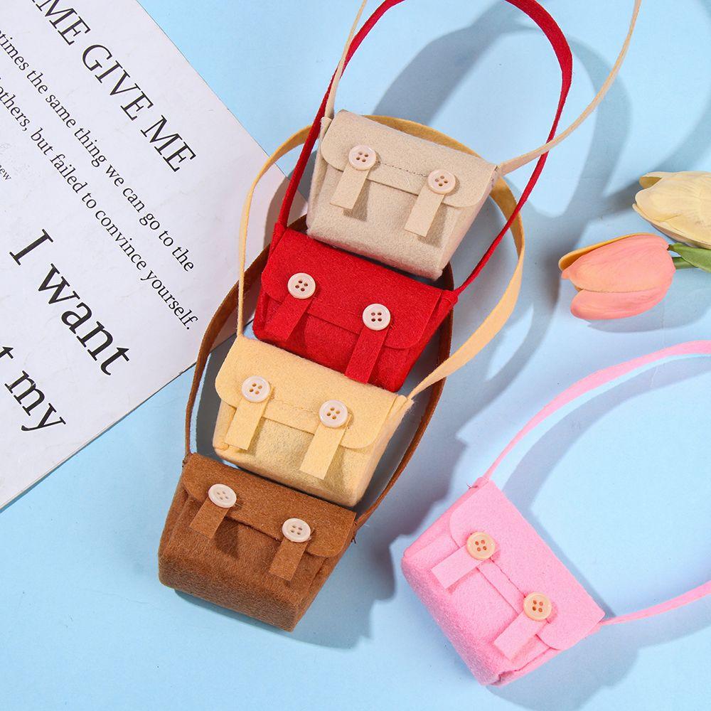 Детские игрушки Куклы-утки Наряд Сумка Плюшевая игрушка Кукольная сумка-саше Кукольные аксессуары Кукольные наплечные сумки