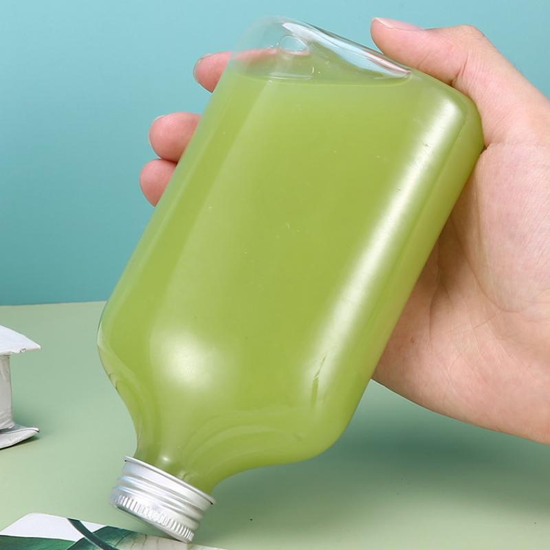 1 шт. Пластиковая бутылка для напитка молочный чай на вынос, кофейная, для молочного чая, барные принадлежности, банки, контейнеры для хранения напитков для вечеринки с едой