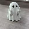 Latest Models Estatuilla Fantasma Resina Decoración Halloween Dedo Medio Divertido Figura Regalo Fiesta Certificado Envío Gratis