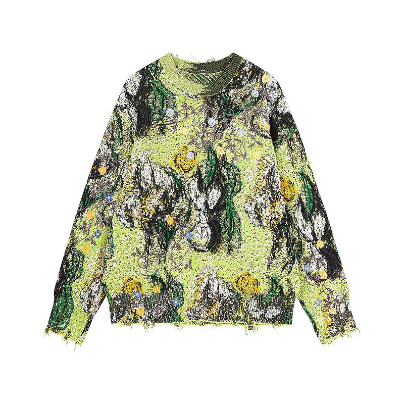 JNBY 2025 Весенний пуловер с круглым вырезом