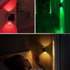 Cylindrical Shape Vintage LED Nightlight Bed Lamp RGB Color Changing Plug in LED Kids Night Light With Dusk to Dawn Sensor