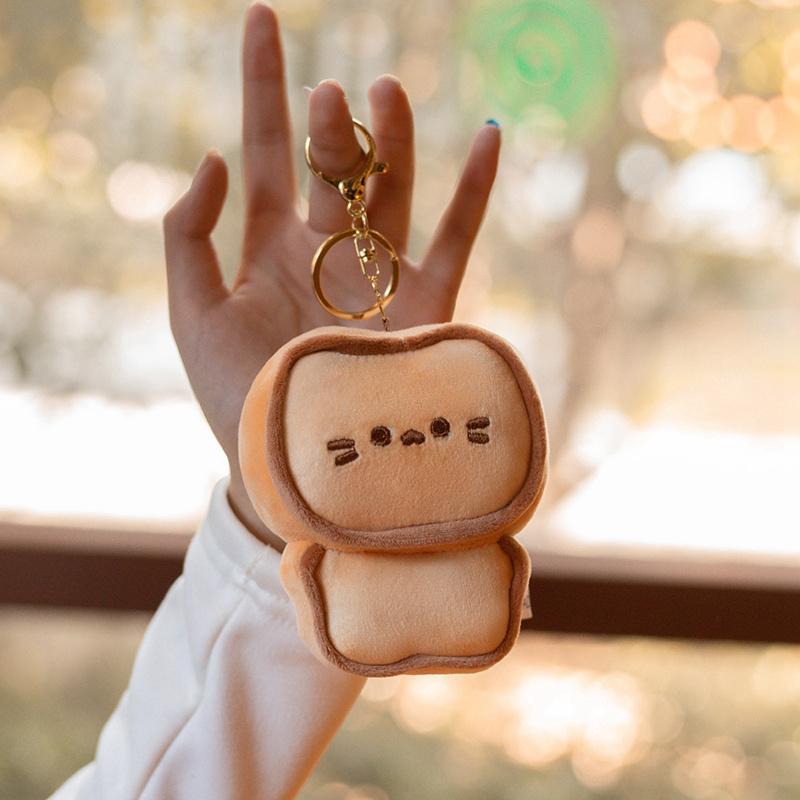 Cheese Bear Cat Brown Gingerbread Capybara Biscuit Super Soft Baby Snacks Dessert Party Toys Animals Christmas Birthday Present