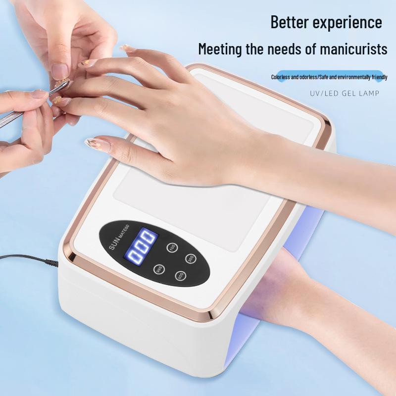 380 Вт Двуручная сушилка для гелевого нейл-арта с большим пространством