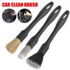 Dash Duster Super Soft Car Detailing Brush Cleaning Brush Brush Set Dust Remove Tools Auto Interior 3PCS with Synthetic Bristles
