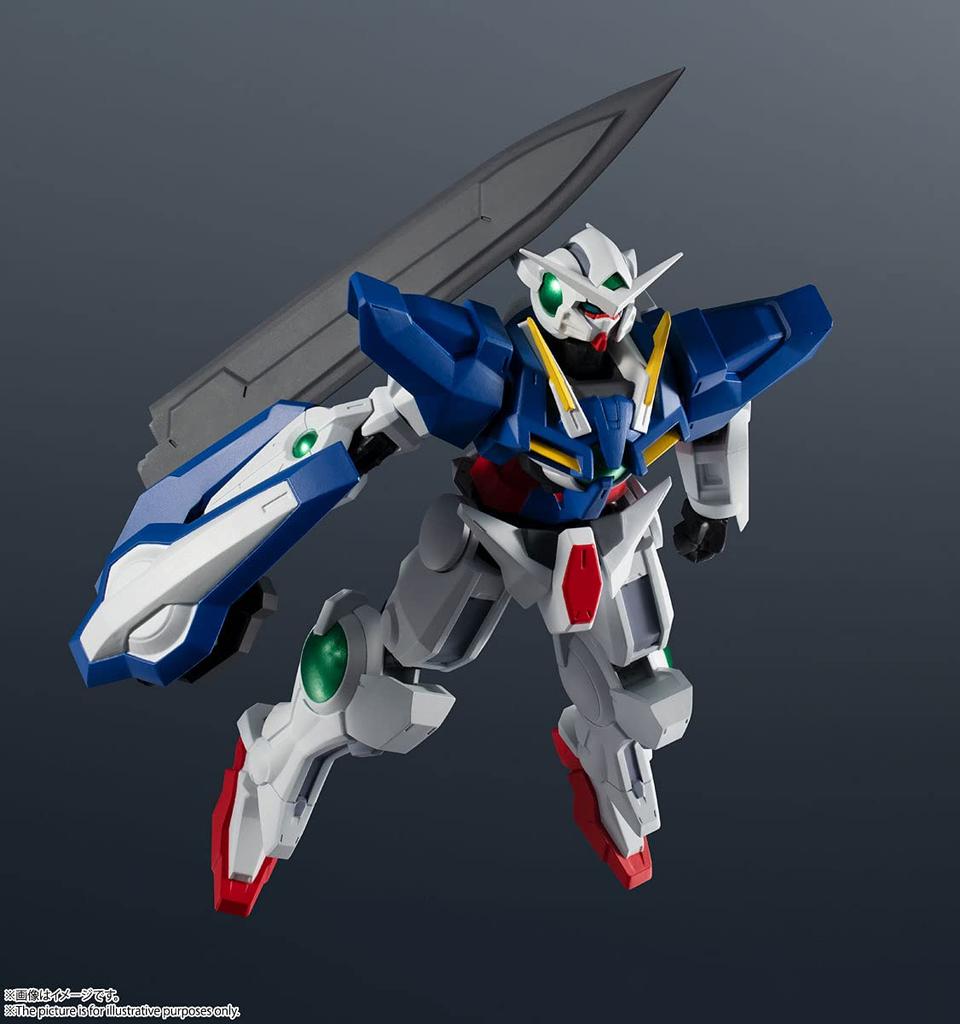 TAMASHII NATIONS GUNDAM UNIVERSE Мобильный костюм Gundam 00 GUNDAM EXIA 150 мм окрашенная подвижная фигурка GN-001 приблизительно. АБС и ПВХ